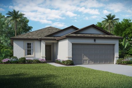 New construction Single-Family house 4985 Armina Pl, Fort Pierce, FL 34951 Ashmere- photo 0