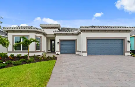 New construction Single-Family house 7335 Blue Salvia Dr, North Fort Myers, FL 33917 plan Renown - image