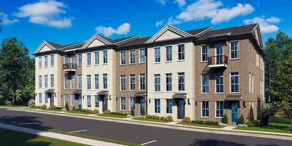 New construction Townhouse house 10742 Davis Dr, Alpharetta, GA 30009 plan 
                        
                         - image