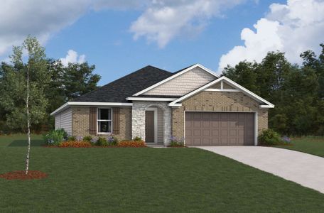 New construction Single-Family house 21735 Carballo Oak Trl, Tomball, TX 77377 plan Teton - image