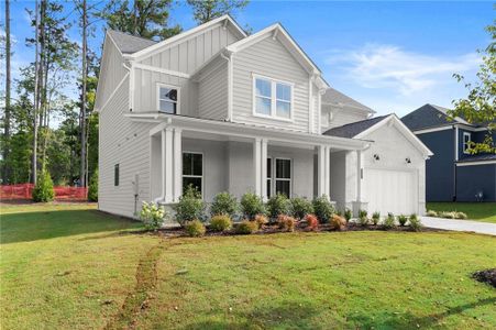 New construction Single-Family house 3552 Cedarvale Ct, Powder Springs, GA 30127 - image