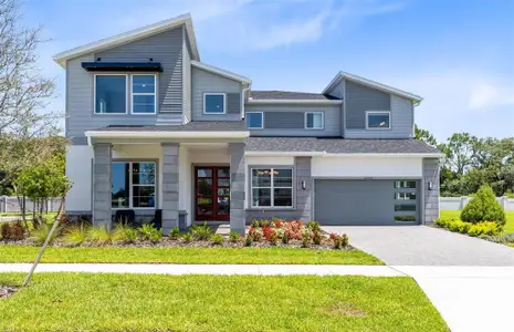 New construction Single-Family house 11205 Channelside Ln, Orlando, FL 32832 plan Roseland - image