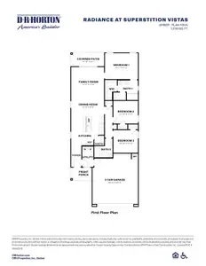 New construction Single-Family house 2121 W Solstice Ave, Apache Junction, AZ 85120 plan Amber - image