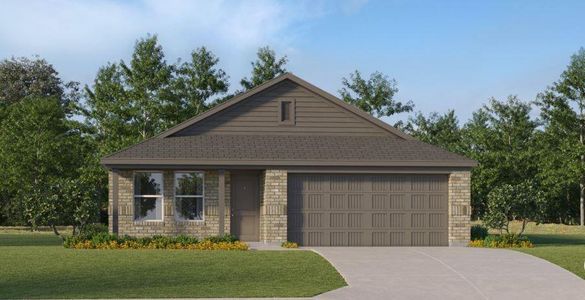 New construction Single-Family house 21163 Vercelli Street, New Caney, TX 77357 Oxford- photo 0