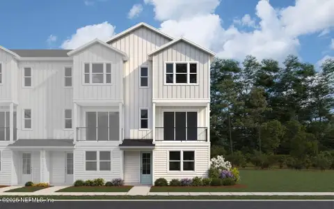 New construction Townhouse house 14 N Beach Ave, Jacksonville Beach, FL 32250 - image
