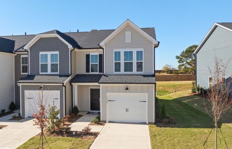 New construction Townhouse house 7621 S Nc 55 Hwy, Fuquay Varina, NC 27526 plan Hemingway - image