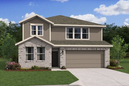 New construction Single-Family house 423 E Rose Marie Ln, Montgomery, TX 77356 plan Zambezi II - image