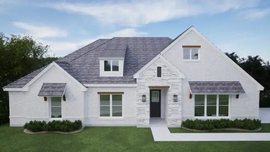 New construction Single-Family house Poolville, TX 76487 plan The Tulip - image