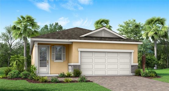 New construction Single-Family house 3720 Maxwell Park Dr, Sun City Center, FL 33573 Greenway- photo 0