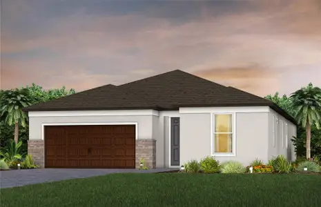 New construction Single-Family house 33387 Barnebrook Dr, Wesley Chapel, FL 33545 - image