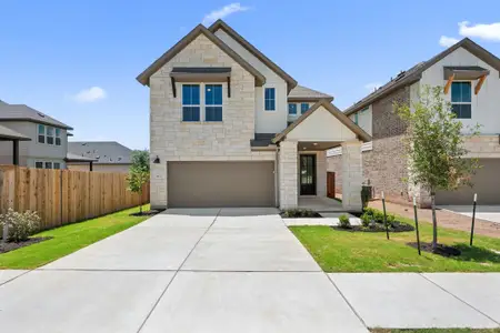 New construction Single-Family house 161 Grayson Elm Pass, Dripping Springs, TX 78620 plan Skyview - image