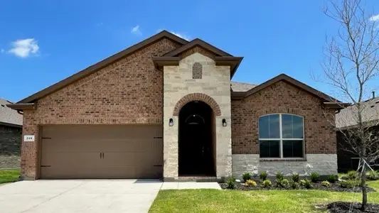 New construction Single-Family house 122 Plover Pl, Rhome, TX 76078 plan BLANCO - image