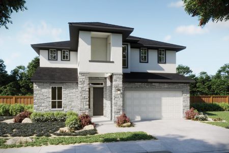 New construction Single-Family house 2333 Banda Bnd, Round Rock, TX 78681 plan Lockhart - image