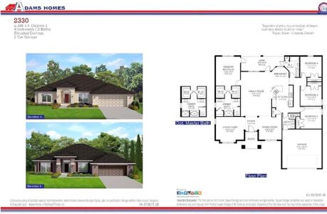 New construction Single-Family house 6330 Lapidus Rd, North Port, FL 34291 plan 2330 - image