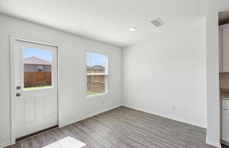 Spacious dining area*real home pictured