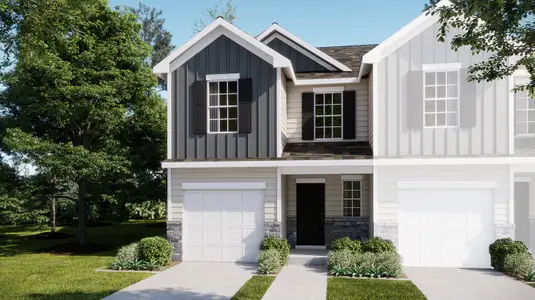 New construction Townhouse house 13325 Caldwell Rd, Charlotte, NC 28213 plan Chestnut - image