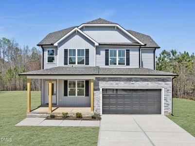 New construction Single-Family house 2065 Hayes Rd, Spring Hope, NC 27882 plan Cooke II - image