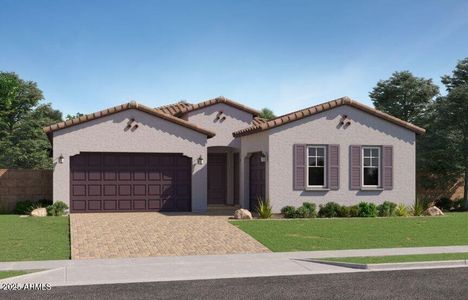 New construction Single-Family house 9915 S Dutchman Dr, Apache Junction, AZ 85120 plan Trillium Plan 4585 - image