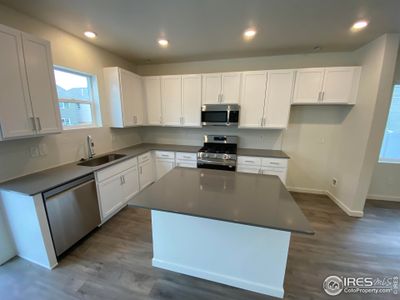 Large kitchen island