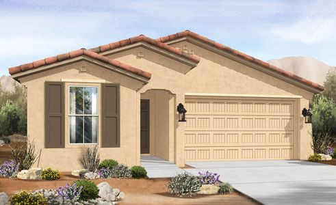 New construction Single-Family house 19453 W. Badgett Lane, Litchfield Park, AZ 85340 Castillo Series - Bluebell- photo 0