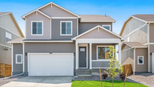 New construction Single-Family house 4749 Lynxes Way, Johnstown, CO 80534 BELLAMY- photo 0