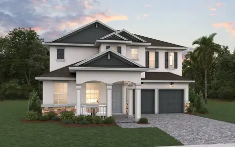 New construction Single-Family house 6099 Flowering Cherry Bnd, Winter Garden, FL 34787 plan Biscayne - image