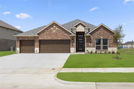 New construction Single-Family house 7036 Capanna Trail, Grand Prairie, TX 75054 Woodford F- photo 0