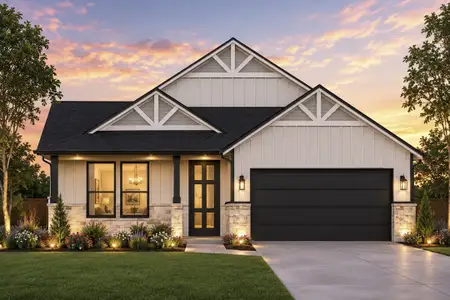 New construction Single-Family house 1508 Oakdale Dr, Kaufman, TX 75142 plan The Elm - image