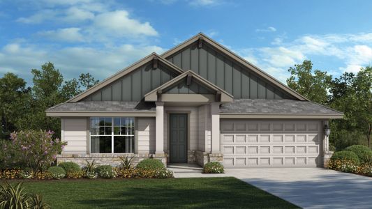 New construction Single-Family house 113 Salado Creek Trl, Bastrop, TX 78602 plan Hamilton - image