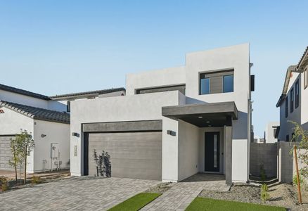 New construction Single-Family house 10442 E Upton Ave, Mesa, AZ 85212 plan 3003 Elevation E - image