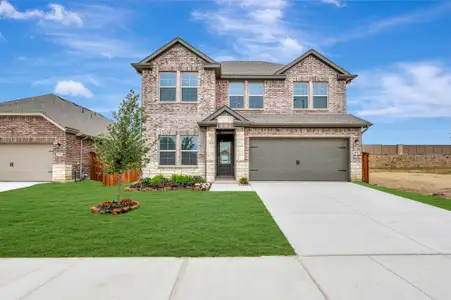 New construction Single-Family house 144 Summer Rain Wy, Newark, TX 76071 plan Tigris II - image