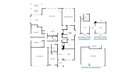 New construction Single-Family house 347 Paddle Boat Dr, Granbury, TX 76049 Concept 2622- photo 0