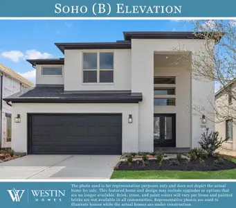 New construction Single-Family house 312 Silver Sage St, Conroe, TX 77304 plan The Soho - image