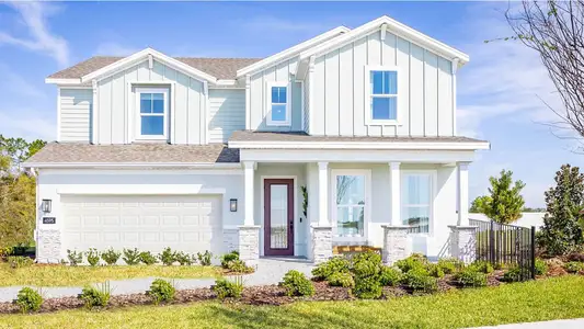 New construction Single-Family house 1737 Columbus Path, St. Cloud, FL 34771 plan Magnolia - image