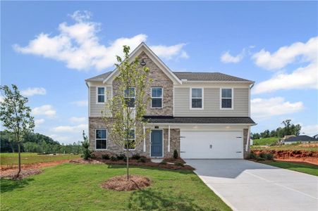 New construction Single-Family house 106 Warrior Ct, Hoschton, GA 30548 Jensen- photo 0