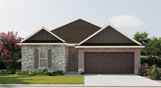 New construction Single-Family house 12782 Dina Springs Ln, Magnolia, TX 77354 plan Trinity IV V - image