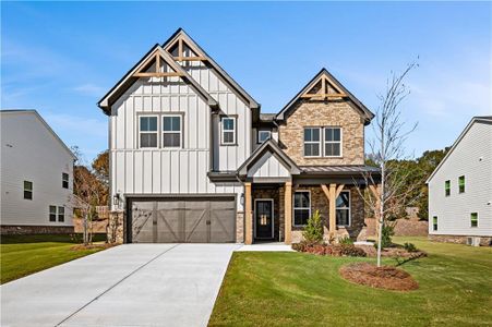 New construction Single-Family house 4041 Adler Cir, Buford, GA 30519 plan Canton Ii - image