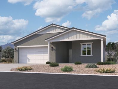 New construction Single-Family house 24087 W Pecan Rd, Buckeye, AZ 85326 Marigold Homeplan- photo 0