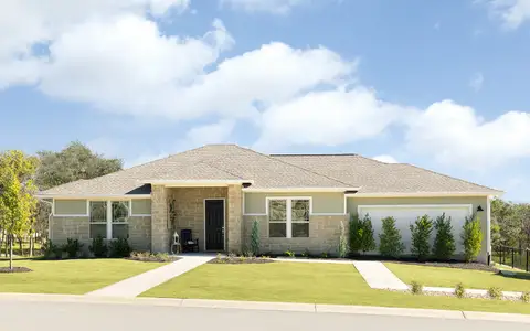 New construction Condo house 124 Antoinette Wy, Unit 101, San Marcos, TX 78666 plan Trevino - image