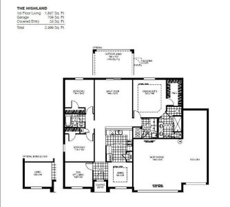 New construction Single-Family house 2290 SE W Blackwell Dr, Port St. Lucie, FL 34952 plan Highland - image