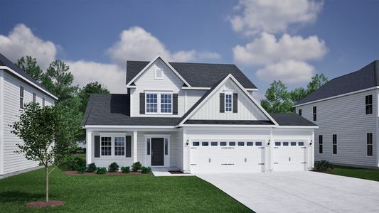 New construction Single-Family house 133 Limestone Cir, Anderson, SC 29625 plan Nantahala II - image
