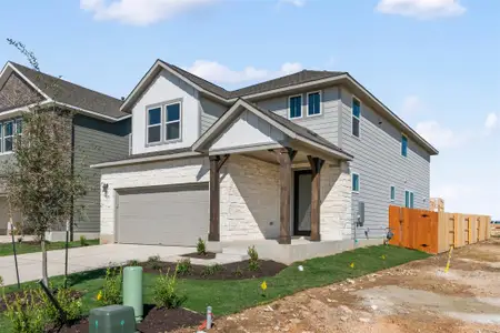 New construction Single-Family house 200 Clover Bnd, Liberty Hill, TX 78642 plan Canyon - image