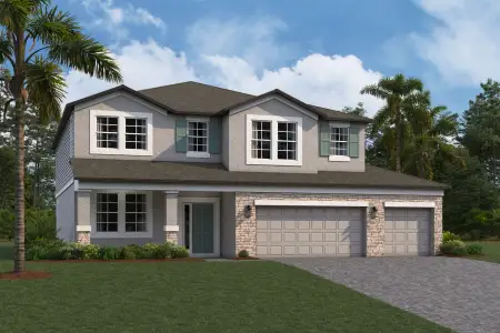 New construction Single-Family house 575 Hillshire Pl, Spring Hill, FL 34609 plan Mira Lago - image