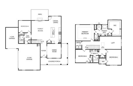 New construction Single-Family house 384 Weslyn Dr, Social Circle, GA 30025 plan (GA)Jackson A.1 3 Front Entry - image