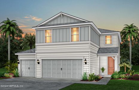 New construction Single-Family house 2481 Bradley Park Drive, Green Cove Springs, FL 32043 Trailside Select- photo 0