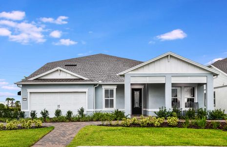 New construction Single-Family house 10774 Pahokee Beach Place, Orlando, FL 32827 Easley- photo 0