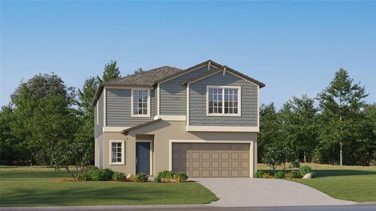 New construction Single-Family house 8443 Bella Mar Trl, Parrish, FL 34219 Boston- photo 0