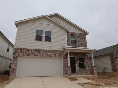 New construction Single-Family house 6718 Red Buffalo Trl, San Antonio, TX 78253 plan Wisteria - 30' Smart Series - image