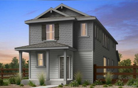 New construction Single-Family house 14857 Arbor Blvd W, Thornton, CO 80602 Stella Plus- photo 0