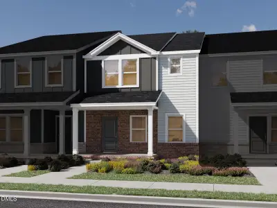 New construction Townhouse house 724 Southland Dr, Zebulon, NC 27597 - image